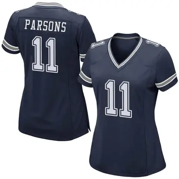 Nike Micah Parsons Women's Game Dallas Cowboys Navy Team Color Jersey