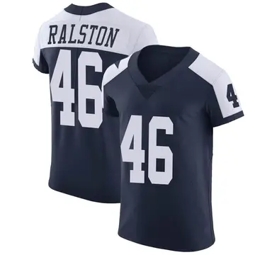 Nike Nick Ralston Men's Elite Dallas Cowboys Navy Alternate Vapor Untouchable Jersey