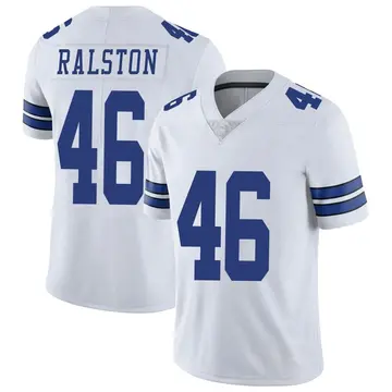 Nike Nick Ralston Men's Limited Dallas Cowboys White Vapor Untouchable Jersey