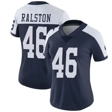 Nike Nick Ralston Women's Limited Dallas Cowboys Navy Alternate Vapor Untouchable Jersey