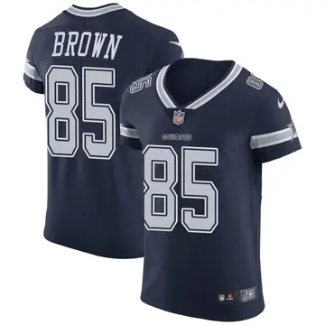 Nike Noah Brown Men's Elite Dallas Cowboys Navy Team Color Vapor Untouchable Jersey