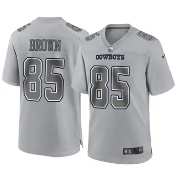 Nike Noah Brown Men's Game Dallas Cowboys Gray Atmosphere Fashion Jersey