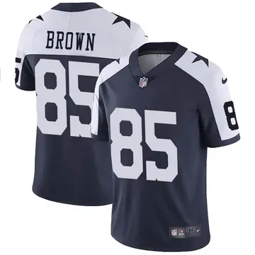 Nike Noah Brown Men's Limited Dallas Cowboys Navy Alternate Vapor Untouchable Jersey