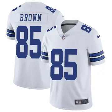 Nike Noah Brown Men's Limited Dallas Cowboys White Vapor Untouchable Jersey
