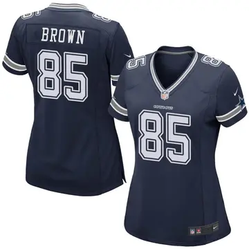 Nike Noah Brown Women's Game Dallas Cowboys Navy Team Color Jersey