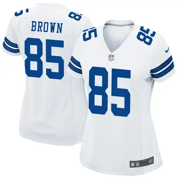 Nike Noah Brown Women's Game Dallas Cowboys White Jersey