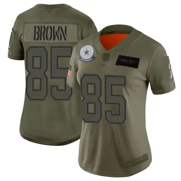 Nike Noah Brown Women's Limited Dallas Cowboys Camo 2019 Salute to Service Jersey