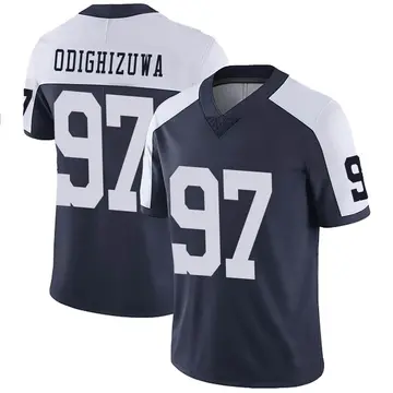 Nike Osa Odighizuwa Men's Limited Dallas Cowboys Navy Alternate Vapor Untouchable Jersey