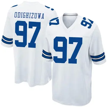 Nike Osa Odighizuwa Youth Game Dallas Cowboys White Jersey
