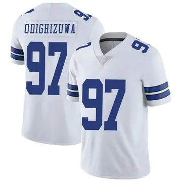 Nike Osa Odighizuwa Youth Limited Dallas Cowboys White Vapor Untouchable Jersey