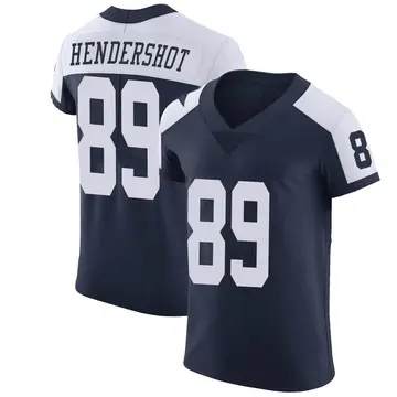 Nike Peyton Hendershot Men's Elite Dallas Cowboys Navy Alternate Vapor Untouchable Jersey