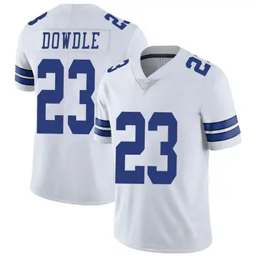 Nike Rico Dowdle Men's Limited Dallas Cowboys White Vapor Untouchable Jersey