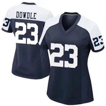 Nike Rico Dowdle Women's Game Dallas Cowboys Navy Alternate Jersey