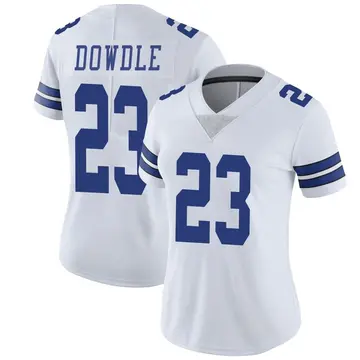 Nike Rico Dowdle Women's Limited Dallas Cowboys White Vapor Untouchable Jersey