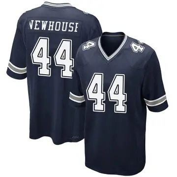 Nike Robert Newhouse Men's Game Dallas Cowboys Navy Team Color Jersey