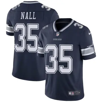 Nike Ryan Nall Men's Limited Dallas Cowboys Navy Team Color Vapor Untouchable Jersey