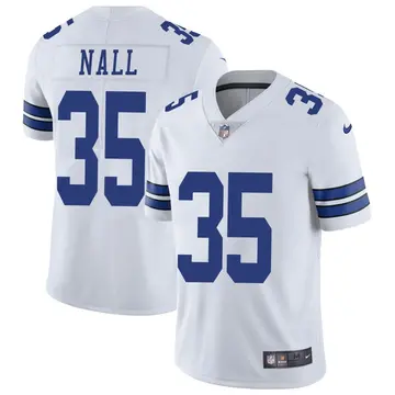 Nike Ryan Nall Men's Limited Dallas Cowboys White Vapor Untouchable Jersey