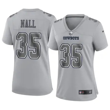 Nike Ryan Nall Women's Game Dallas Cowboys Gray Atmosphere Fashion Jersey