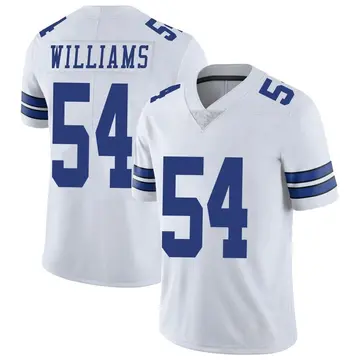 Nike Sam Williams Men's Limited Dallas Cowboys White Vapor Untouchable Jersey