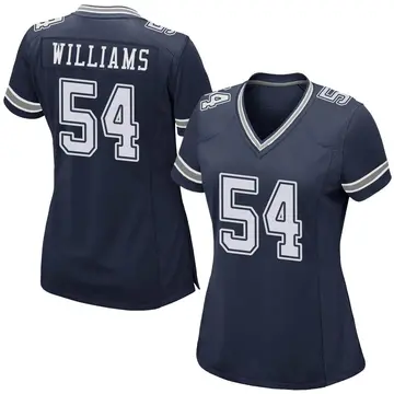 Nike Sam Williams Women's Game Dallas Cowboys Navy Team Color Jersey