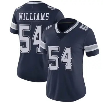 Nike Sam Williams Women's Limited Dallas Cowboys Navy Team Color Vapor Untouchable Jersey