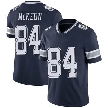 Nike Sean McKeon Men's Limited Dallas Cowboys Navy Team Color Vapor Untouchable Jersey