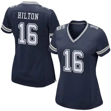 Nike T.Y. Hilton Women's Game Dallas Cowboys Navy Team Color Jersey