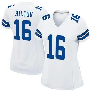 Nike T.Y. Hilton Women's Game Dallas Cowboys White Jersey