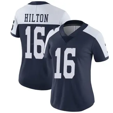 Nike T.Y. Hilton Women's Limited Dallas Cowboys Navy Alternate Vapor Untouchable Jersey