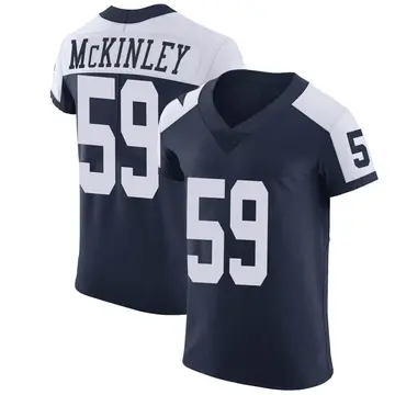 Nike Takkarist McKinley Men's Elite Dallas Cowboys Navy Alternate Vapor Untouchable Jersey