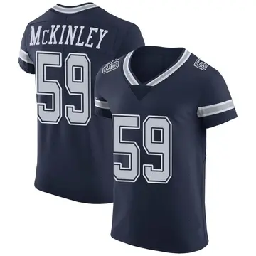 Nike Takkarist McKinley Men's Elite Dallas Cowboys Navy Team Color Vapor Untouchable Jersey