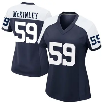 Nike Takkarist McKinley Women's Game Dallas Cowboys Navy Alternate Jersey