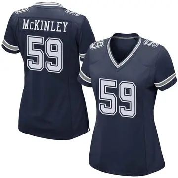 Nike Takkarist McKinley Women's Game Dallas Cowboys Navy Team Color Jersey