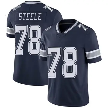 Nike Terence Steele Youth Limited Dallas Cowboys Navy Team Color Vapor Untouchable Jersey