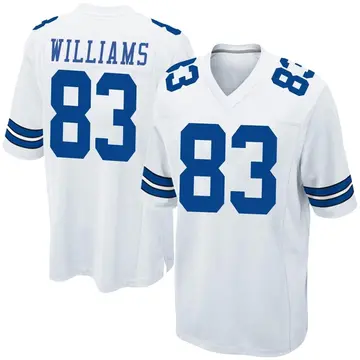 Nike Terrance Williams Men's Game Dallas Cowboys White Jersey
