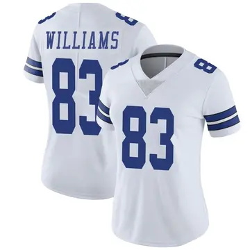 Nike Terrance Williams Women's Limited Dallas Cowboys White Vapor Untouchable Jersey