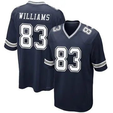 Nike Terrance Williams Youth Game Dallas Cowboys Navy Team Color Jersey