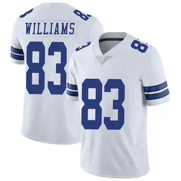 Nike Terrance Williams Youth Limited Dallas Cowboys White Vapor Untouchable Jersey