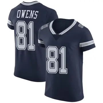 Nike Terrell Owens Men's Elite Dallas Cowboys Navy Team Color Vapor Untouchable Jersey