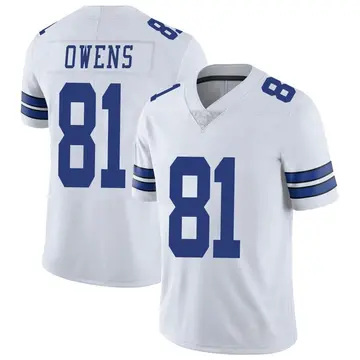 Nike Terrell Owens Men's Limited Dallas Cowboys White Vapor Untouchable Jersey