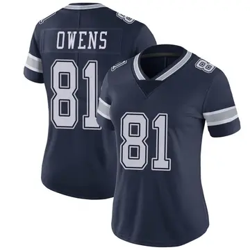 Nike Terrell Owens Women's Limited Dallas Cowboys Navy Team Color Vapor Untouchable Jersey