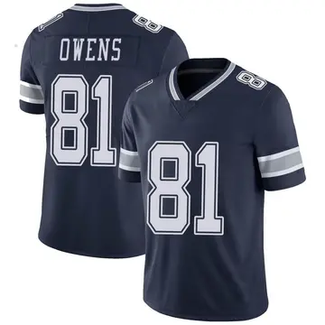 Nike Terrell Owens Youth Limited Dallas Cowboys Navy Team Color Vapor Untouchable Jersey