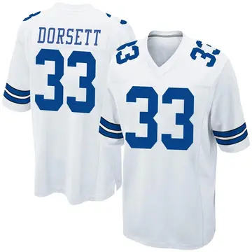 Nike Tony Dorsett Men's Game Dallas Cowboys White Jersey