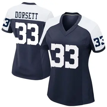 Nike Tony Dorsett Women's Game Dallas Cowboys Navy Alternate Jersey