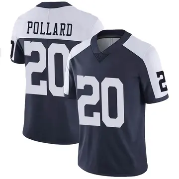 Nike Tony Pollard Men's Limited Dallas Cowboys Navy Alternate Vapor Untouchable Jersey