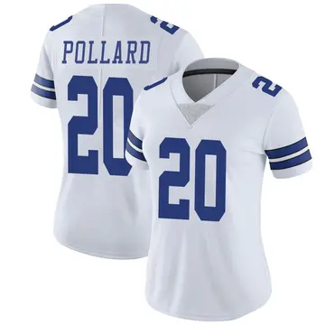 Nike Tony Pollard Women's Limited Dallas Cowboys White Vapor Untouchable Jersey
