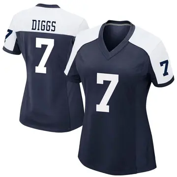 Nike Trevon Diggs Women's Game Dallas Cowboys Navy Alternate Jersey
