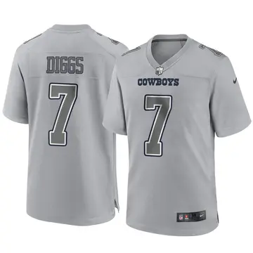 Nike Trevon Diggs Youth Game Dallas Cowboys Gray Atmosphere Fashion Jersey