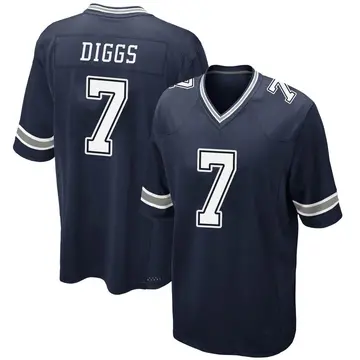 Nike Trevon Diggs Youth Game Dallas Cowboys Navy Team Color Jersey