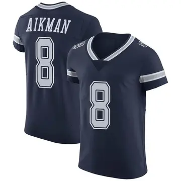 Nike Troy Aikman Men's Elite Dallas Cowboys Navy Team Color Vapor Untouchable Jersey